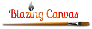Blazing Canvas company logo.